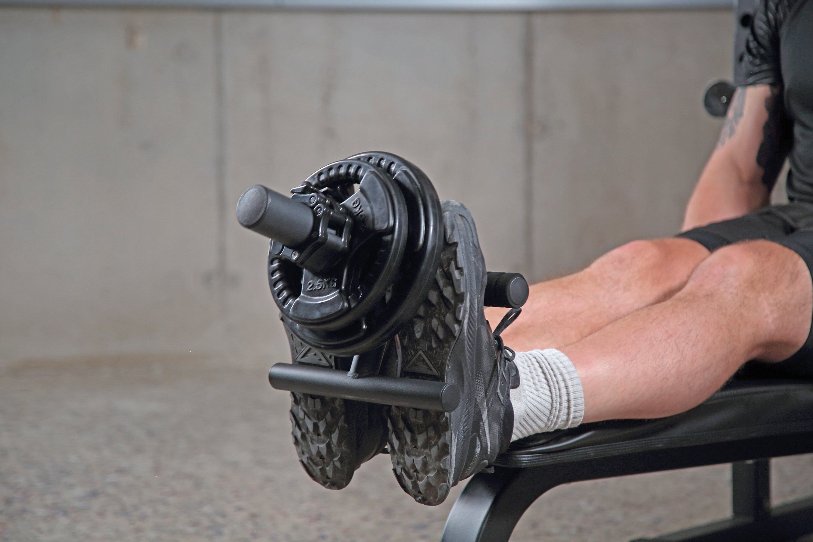 Tib Bar™ - Tibialis Bar to weight-load the tibialis anterior muscle ...